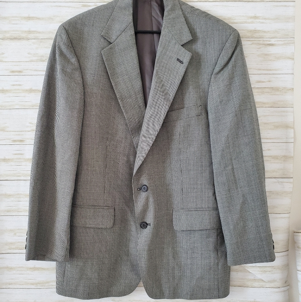 Christian Brooks Houndstooth blazer